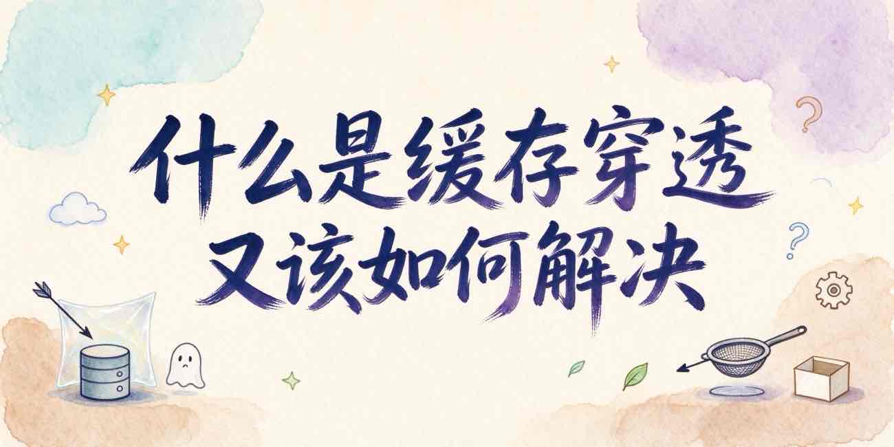 什么是缓存穿透？该如何解决？