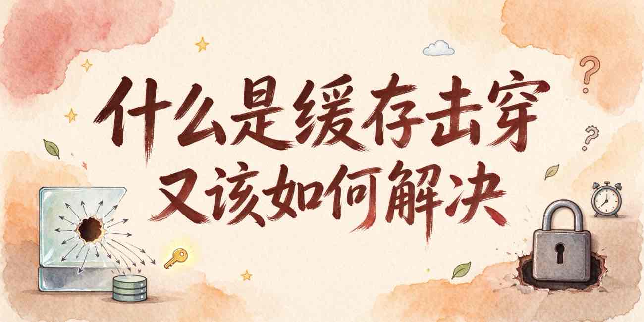 什么是缓存击穿？该如何解决？