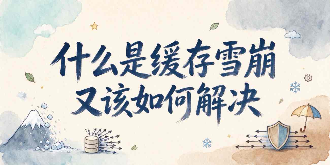 什么是缓存雪崩？该如何解决？